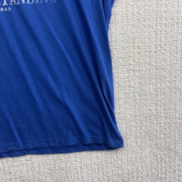 Willie Nelson Last Man Standing Size M Blue Shirt Country Legend Texas Born Read - Picture 4 of 16